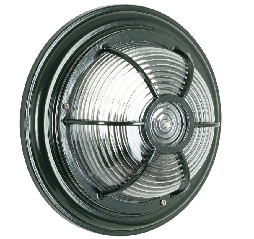 KS Verlichting Vlakke buitenlampGeneve 30cm - groen - 5124